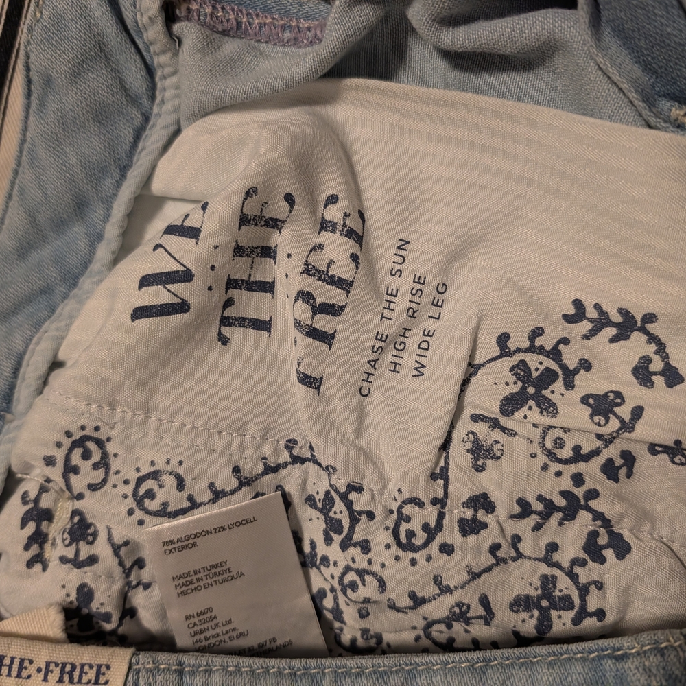 We The Free Denim Jeans in Light Blue - Picture 10 of 12
